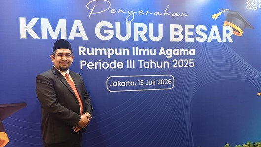 Ketua Prodi PAI FTK UIN Ar-Raniry Dilantik Menjadi Profesor Muda